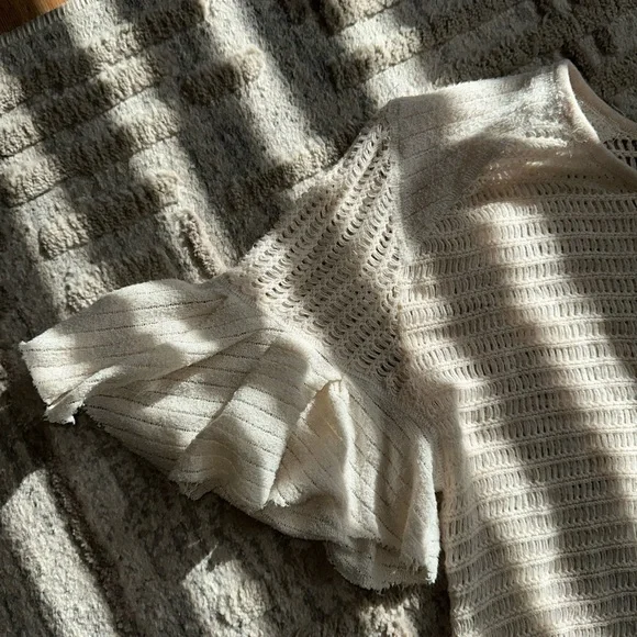 Free People woven knit blouse - Picture 3 of 9